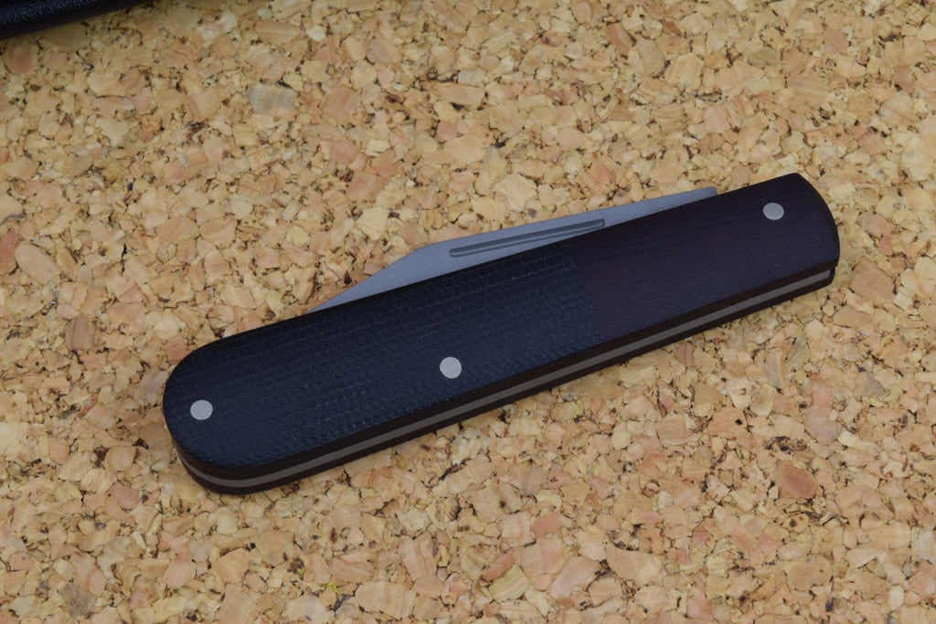 Boker Barlow Integral Canvas Micarta Black