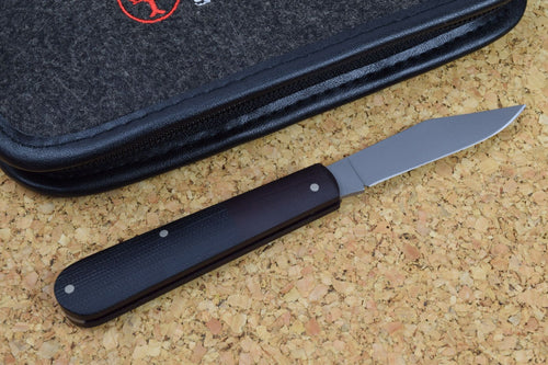 Boker Barlow Integral Canvas Micarta Black
