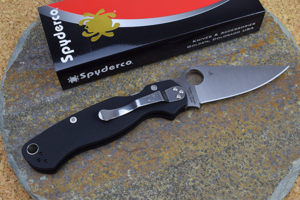 Spyderco Paramilitary 2 black G10