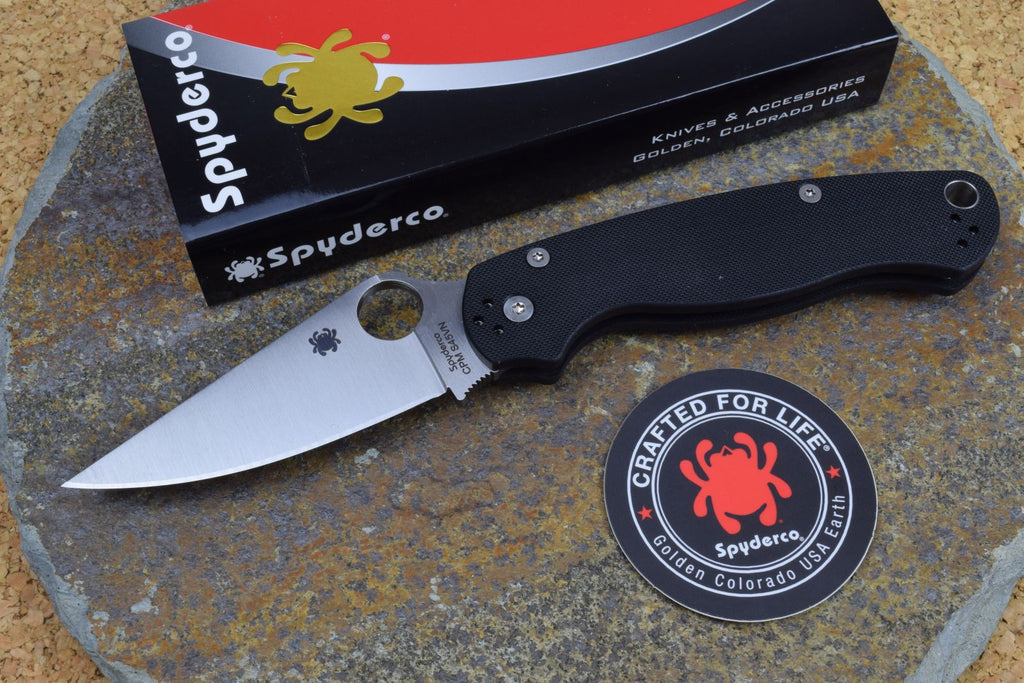 Spyderco Paramilitary 2 black G10