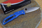 Spyderco Endura 4 flat ground blue