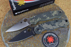 Spyderco Paramilitary 2 camo - black