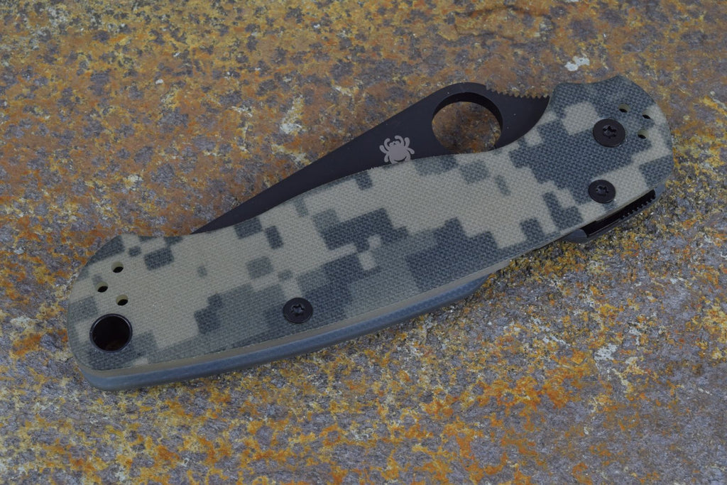 Spyderco Paramilitary 2 camo - black