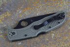 Spyderco Endela black OD green