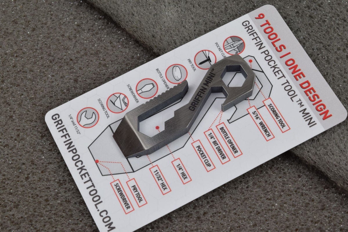 Griffin GPT Mini Pocket Tool Titanium