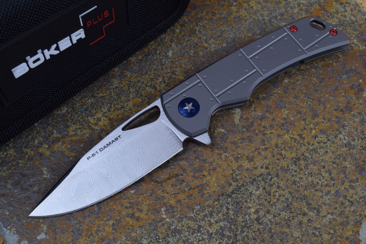 Boker Plus P-51 Damast