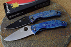 Spyderco Tenacious R.I.L. Blue Titan