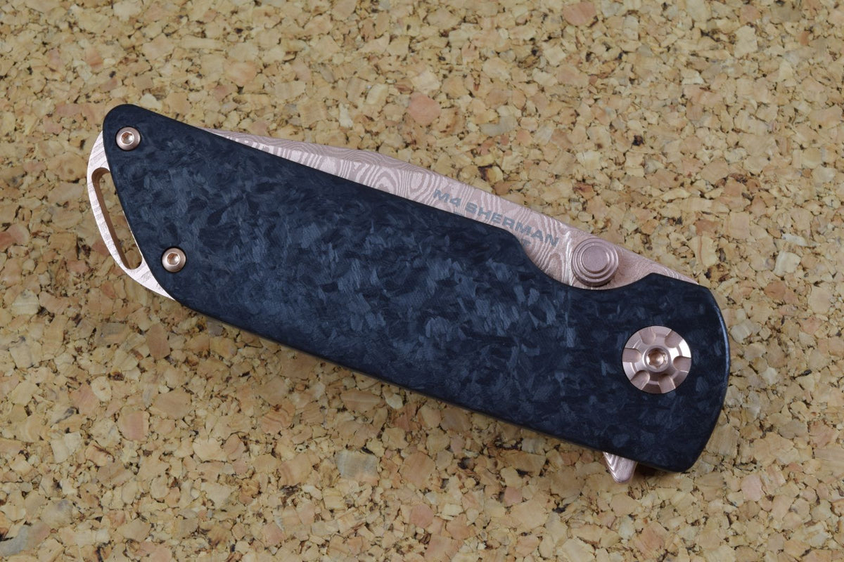 Boker M4 Sherman Damast Rose Gold