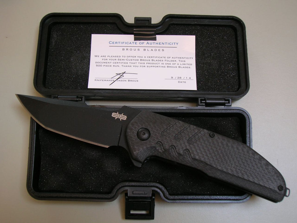 Brous Blades Strife Carbon Fiber schwarz