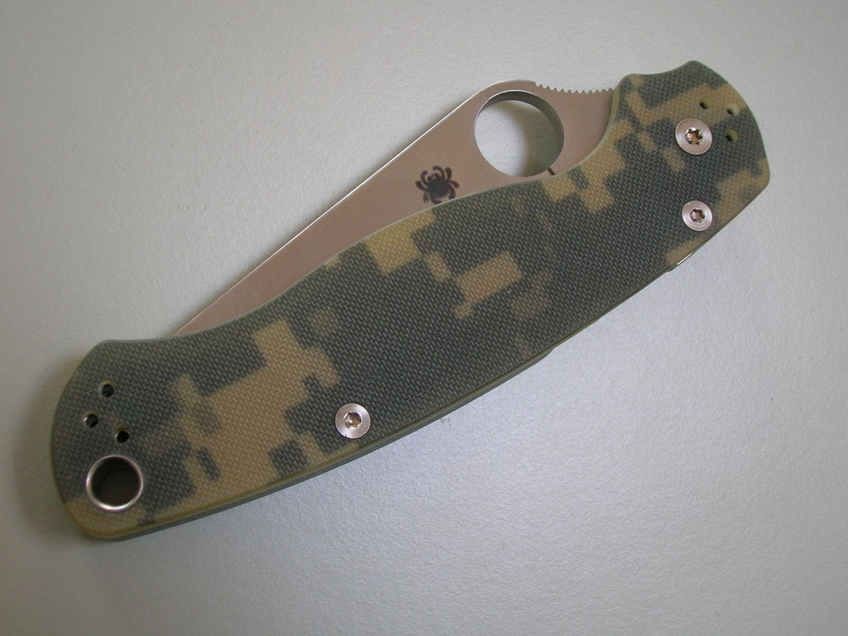 Spyderco Paramilitary 2 camo