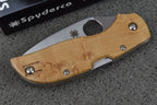 Spyderco Chaparral Birdseye Maple
