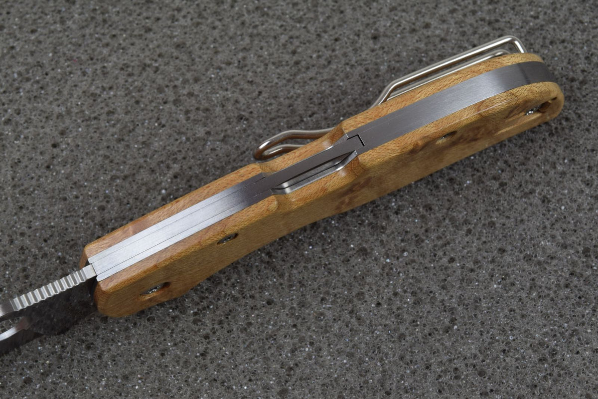 Spyderco Chaparral Birdseye Maple