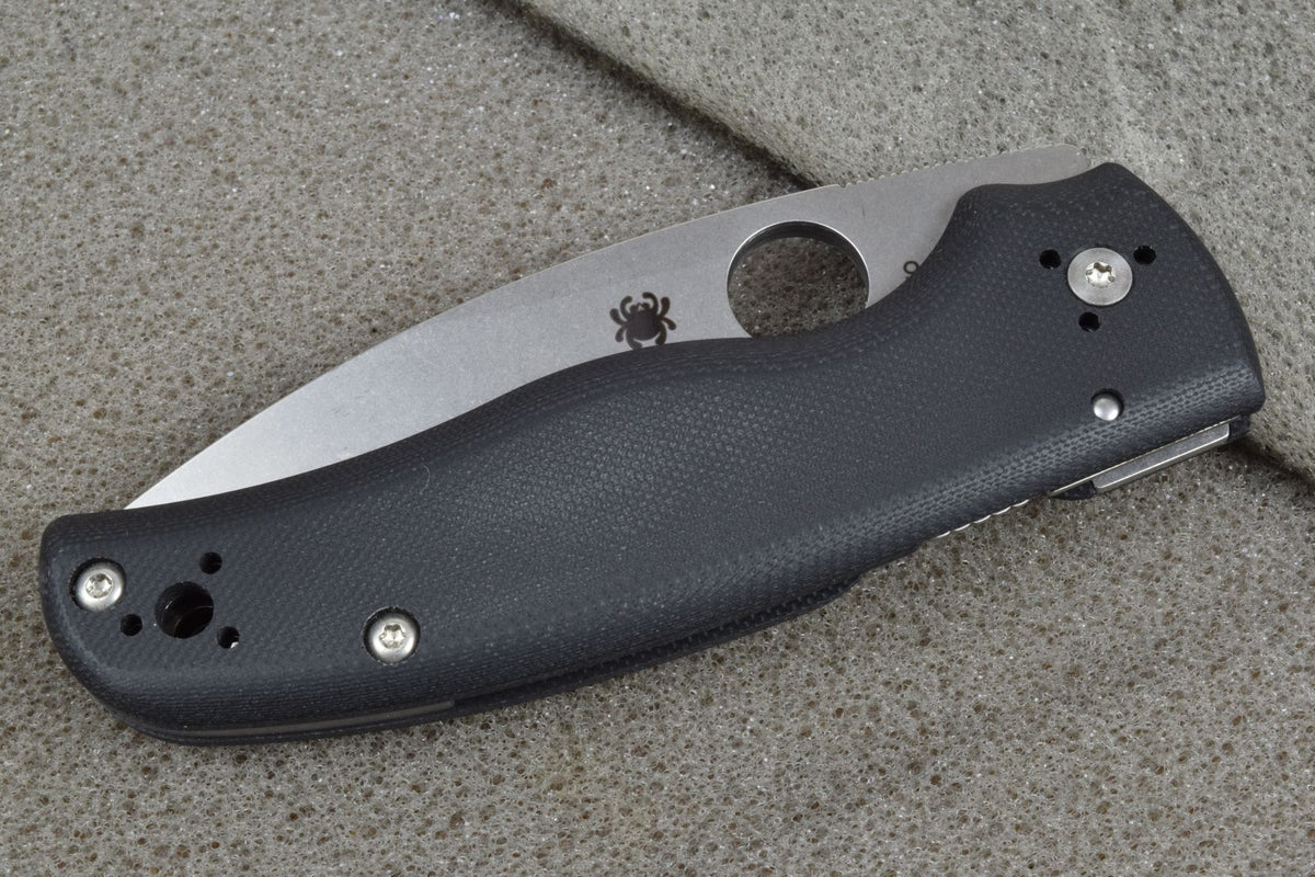 Spyderco Shaman black G-10