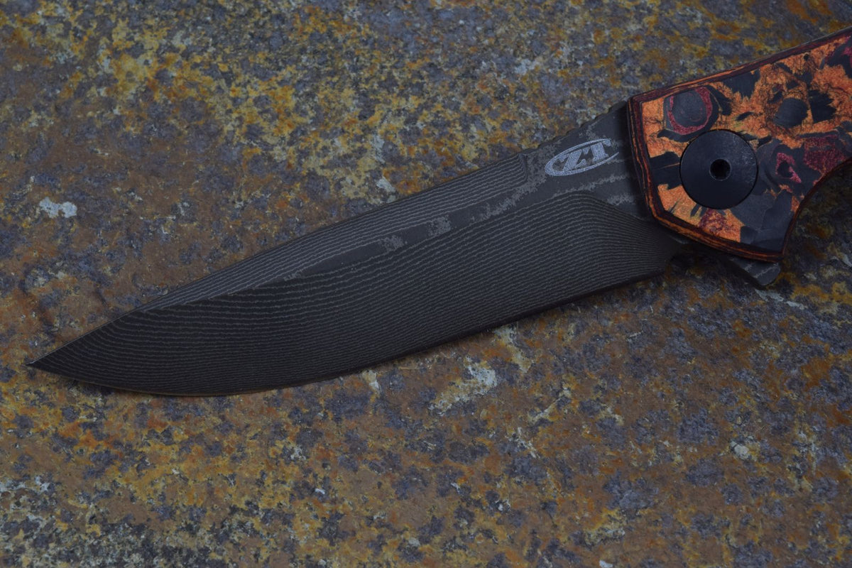 ZT 0450CFDAM Red CF Damast