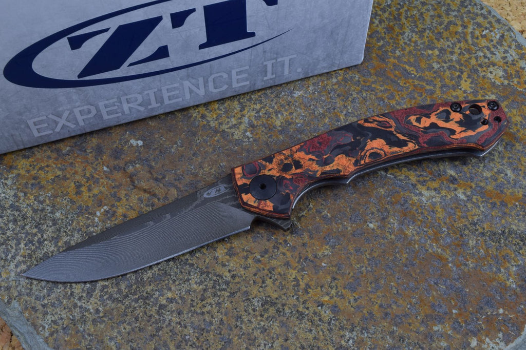 ZT 0450CFDAM Red CF Damast