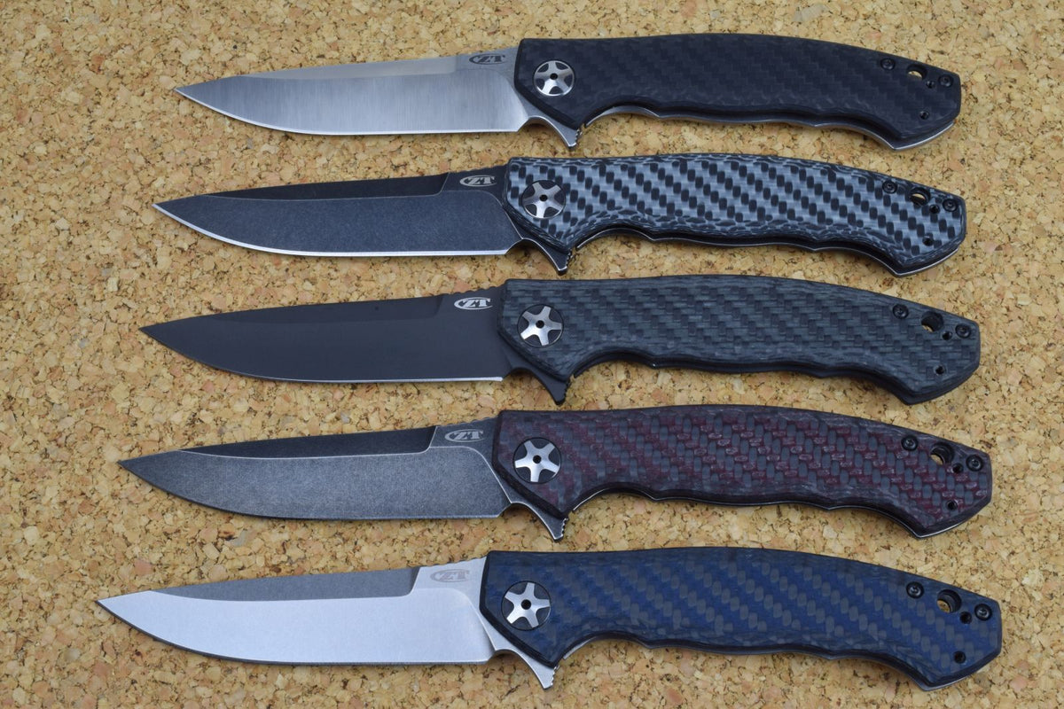 ZT 0452BLUCF blue Carbon fiber - Titanium