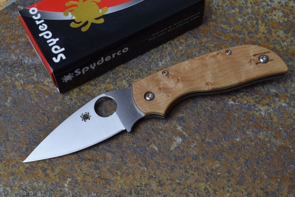 Spyderco Chaparral Birdseye Maple SLIP