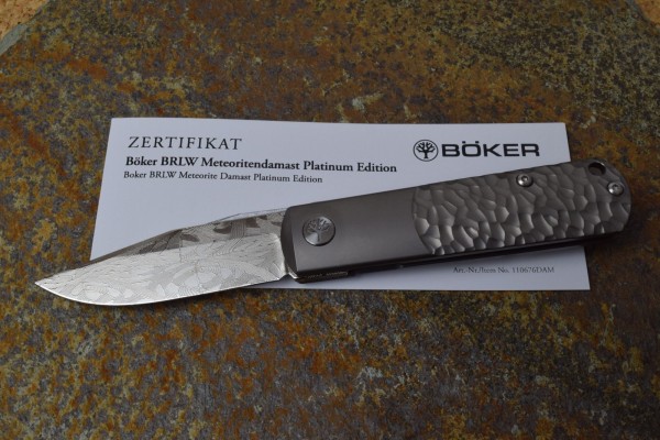 Boker BRLW Richlite red 2026, Premium Retail Knife