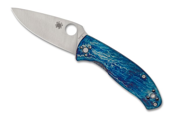 Spyderco Tenacious R.I.L. Blue Titan