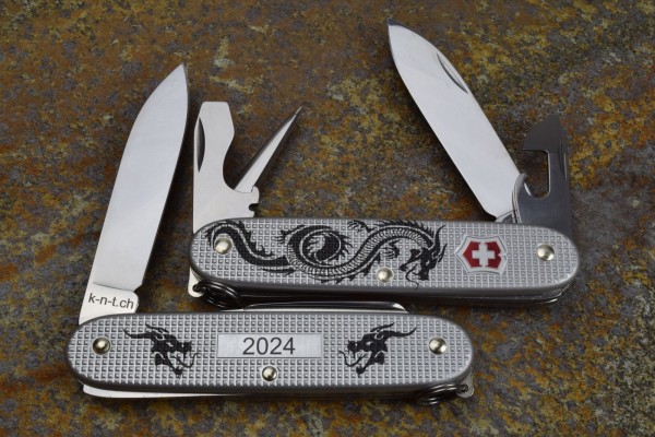 Victorinox Alox Pioneer silver Dragon