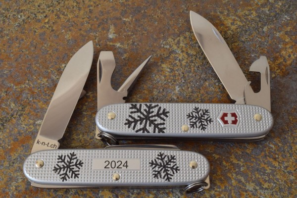 Victorinox Alox Pioneer silver snowflakes 2024